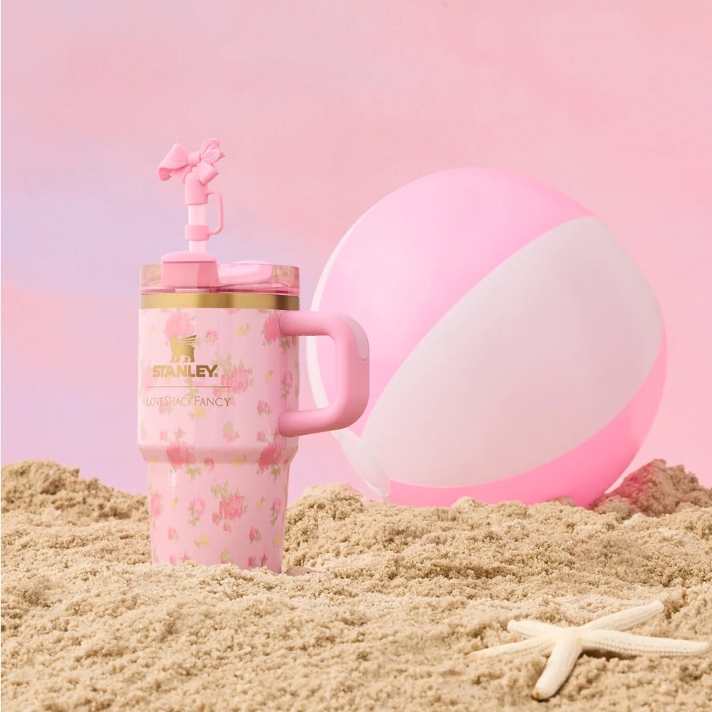 LoveShackFancy x Stanley The Quencher H2.O FlowState Tumbler